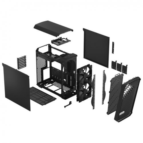 Компютърна кутия Fractal Design Torrent Compact Black Solid FD-C-TOR1C-04 (снимка 7)