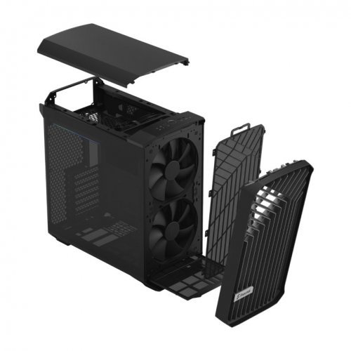 Компютърна кутия Fractal Design Torrent Compact Black TG Dark Tint FD-C-TOR1C-01 (снимка 6)