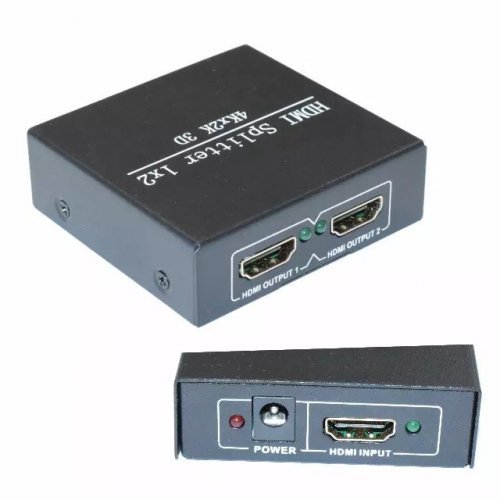 Видео сплитер HDMI SPLITTER 1X2 ULTRA HD 4K, 63403 (снимка 2)