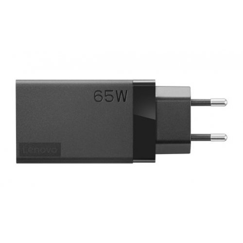 Захранващ адаптер за лаптоп Lenovo Travel 65W USB-C G0A6N065WW (снимка 2)