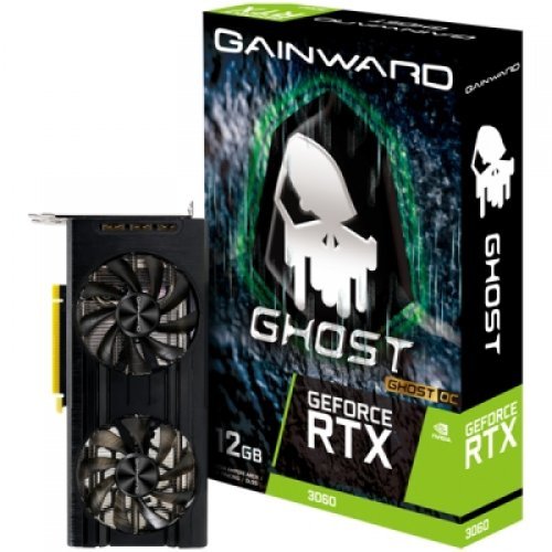 Видео карта Gainward  RTX 3060 Ghost OC 4710562242478_3Y (снимка 1)