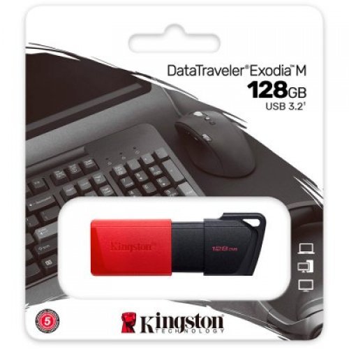 USB флаш памет Kingston DataTraveler Exodia M DTXM/128GB (снимка 3)
