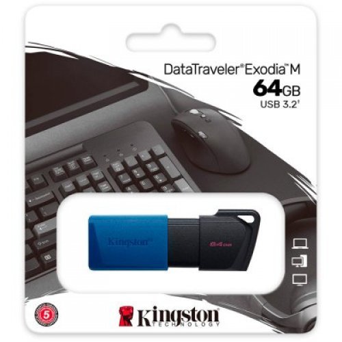 USB флаш памет Kingston DataTraveler Exodia M DTXM/64GB (снимка 3)