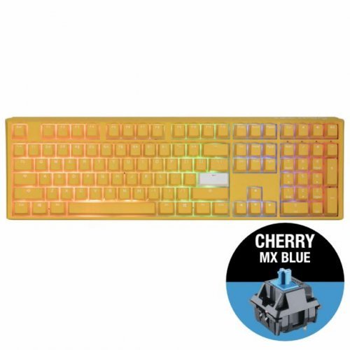 Клавиатура Ducky One 3 Yellow Full-Size DUCKY-KEY-08-CUSPDYDYYYC1 (снимка 2)