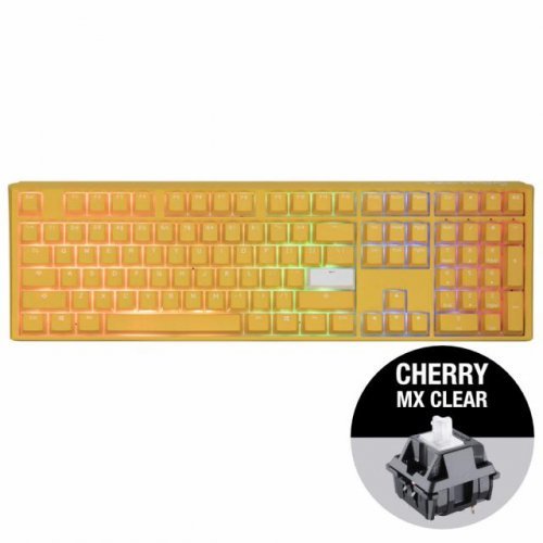 Клавиатура Ducky One 3 Yellow Full-Size DUCKY-KEY-08-WUSPDYDYYYC1 (снимка 2)