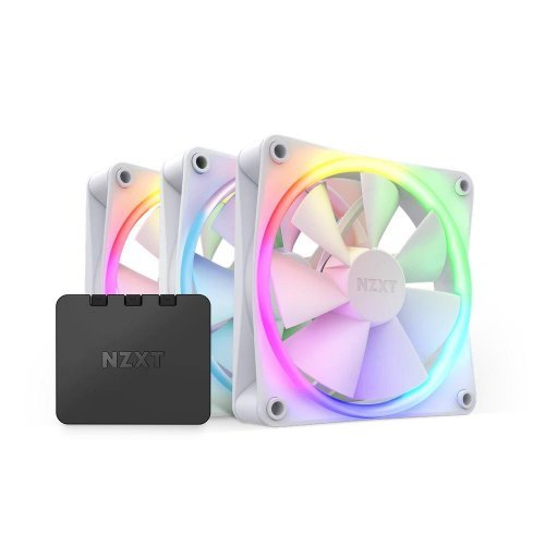 Комплект вентилатори NZXT F120 RGB NZXT-FAN-RF-R12TF-W1 (снимка 1)