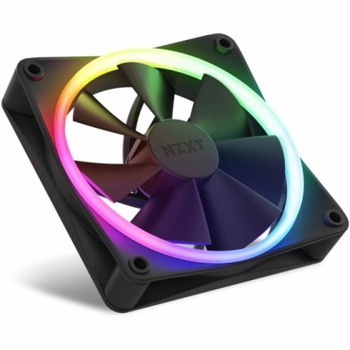 Комплект вентилатори NZXT F120 RGB NZXT-FAN-RF-R12TF-B1 (снимка 2)
