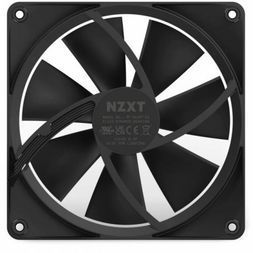 Вентилатор NZXT F140 RGB NZXT-FAN-RF-R14SF-B1 (снимка 6)