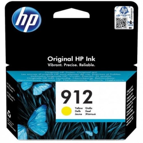 Консумативи за мастиленоструен печат > HP 912 Yellow 3YL79AE (снимка 1)
