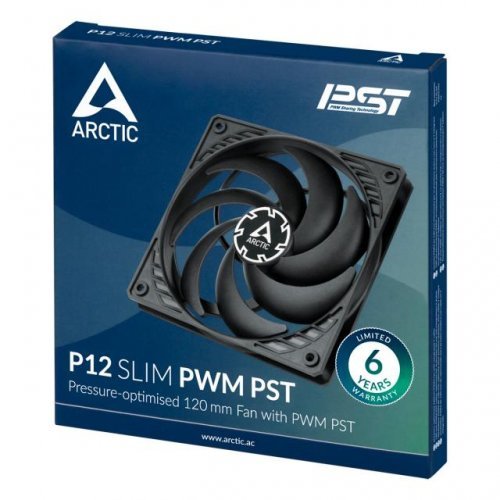 Вентилатор Arctic Cooling P12 SLIM PWM ARCTIC-FAN-ACFAN00187A (снимка 4)