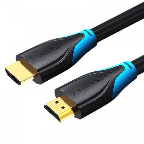 Видео кабел Vention HDMI v2.0 M to M Gold Black AACBF (снимка 1)