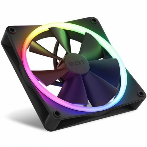 Охлаждане за компютри > NZXT F140 RGB Black RF-R14DF-B1 (снимка 2)