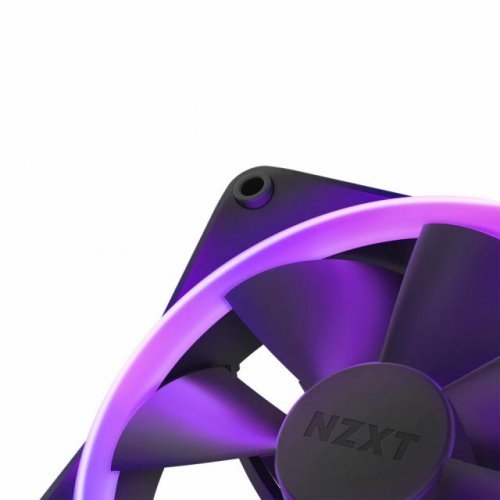 Охлаждане за компютри > NZXT F140 RGB Black RF-R14DF-B1 (снимка 3)