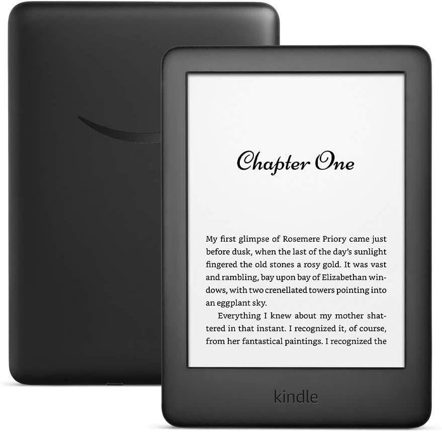 <div>Издръжлив eBook четец Kindle 2020, 6″, 8GB, WiFi, 167 ppi, Черен</div>