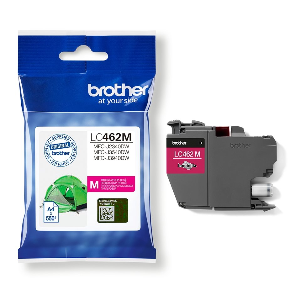 Brother lc462m magenta ink cartridge for mfc j2340dw j3540dw j3940dw