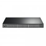 Суич TP-Link JetStream 52-Port Gigabit L2+ Managed Switch with 48-Port PoE+ TL-SG3452P