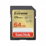 Флаш карта SanDisk Extreme SDXC SDSDXV2-064G-GNCIN