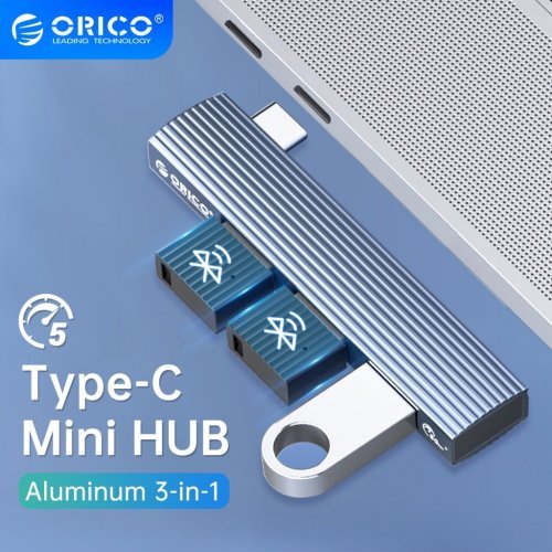 USB Hub Orico AH-W13-GY AH-W13-GY-BP (снимка 4)