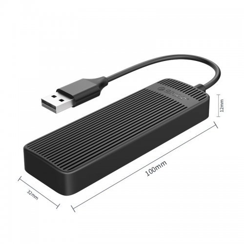 USB Hub Orico FL02-BK FL02-BK-BP (снимка 3)