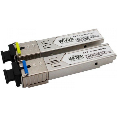 Медиа ковертори, SFP > Wi-Tek WI-SFP10SC-3KM (снимка 1)