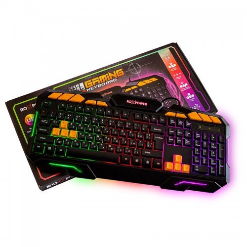 Клавиатура Roxpower G-8100 Gaming LED (снимка 1)