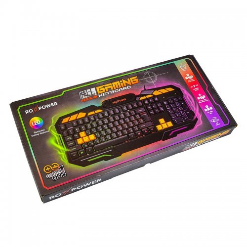 Клавиатура Roxpower G-8100 Gaming LED (снимка 3)