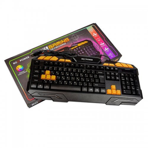Клавиатура Roxpower G-8100 Gaming LED (снимка 4)