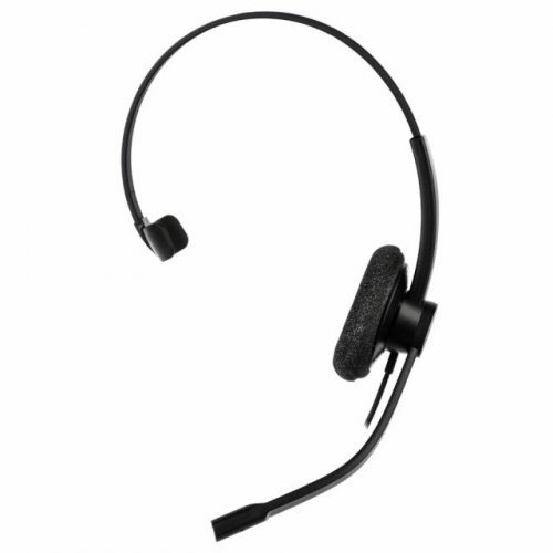 Колцентър слушалка Addasound EPIC 301 Mono, UC,USB, черни