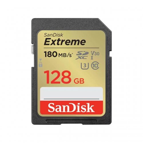 Флаш карта SanDisk Extreme SDSDXVA-128G-GNCIN (снимка 1)