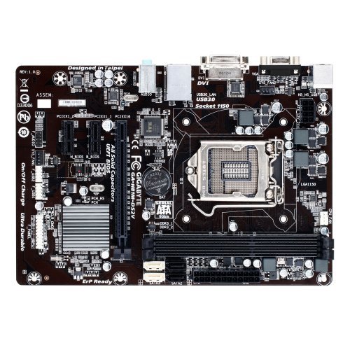 Дънна платка Gigabyte H81M-DS2V (снимка 2)