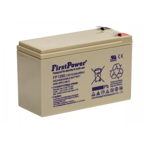 Батерия за UPS FirstPower 12V 9Ah (снимка 1)