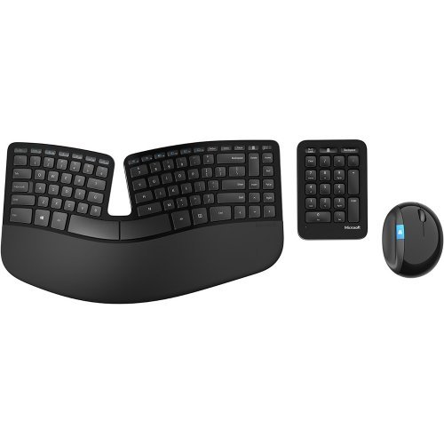 Комплект клавиатура и мишка Microsoft Sculpt Ergonomic Wireless Desktop L5V-00021 (снимка 2)