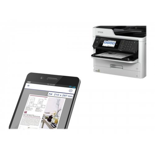 Принтер Epson WorkForce Pro WF-M5799DWF C11CG04401 (снимка 6)