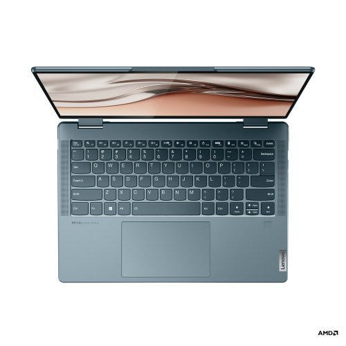 Ултрабук-таблет Lenovo Yoga 7 14ARB7 82QF 2-в-1 Flip Design 82QF001MRM (снимка 10)