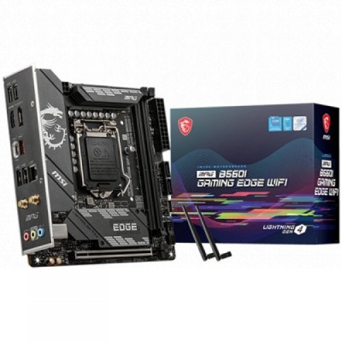 Дънна платка MSI MPG B560I GAMING EDGE WIFI MPG_B560I_GAMING_EDGE_WIFI (снимка 1)