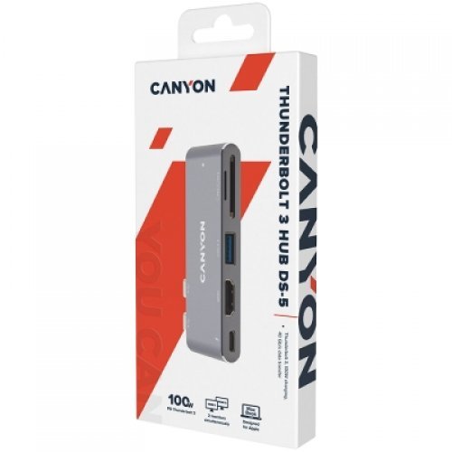 USB хъб Canyon DS-05B CNS-TDS05B (снимка 5)