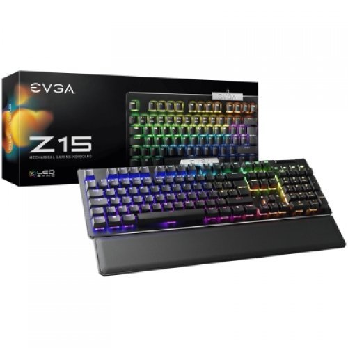 Клавиатура EVGA Z15 RGB 821-W1-15UK-K2 (снимка 1)