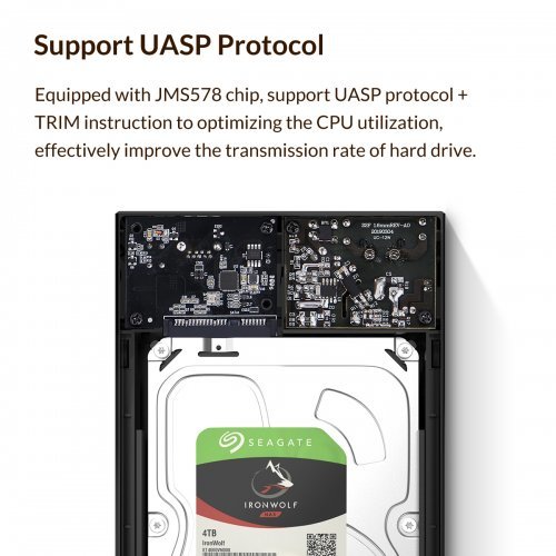 Кутия за диск Orico 3599U3-EU-BK (снимка 6)