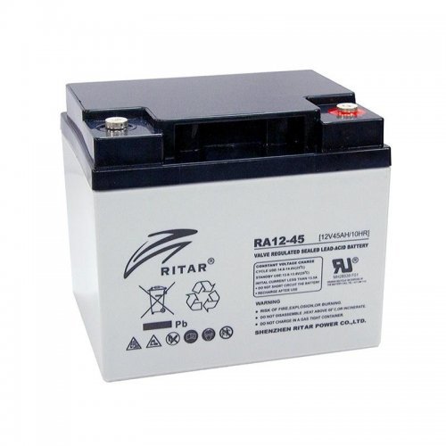 Батерия за UPS RITAR POWER RA12-45 RITAR-RA12-45 (снимка 1)