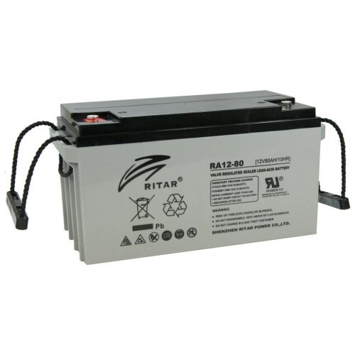 Батерия за UPS RITAR POWER RA12-80 RITAR-RA12-80 (снимка 1)