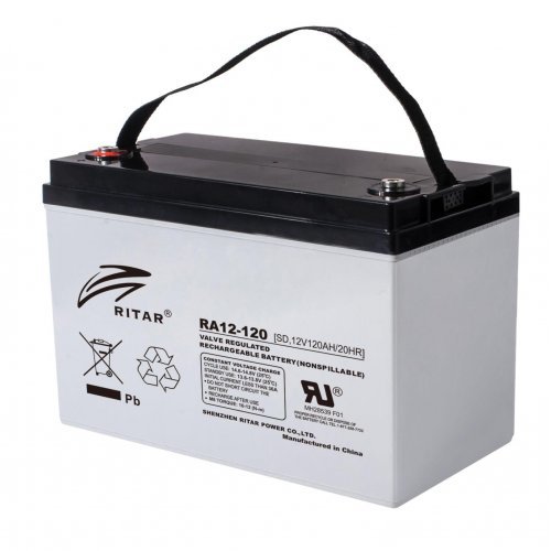Батерия за UPS RITAR POWER RA12-120 RITAR-RA12-120 (снимка 1)