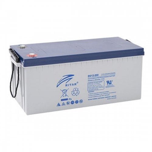 Батерия за UPS RITAR POWER DG12-200 RITAR-DG12-200 (снимка 1)