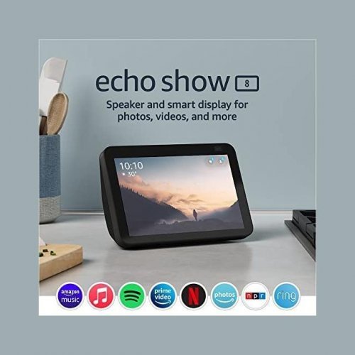 Преносими тонколони > Amazon Echo Show 8 Gen 2 AMAZON-ECHO-SHOW8G2-BK (снимка 6)