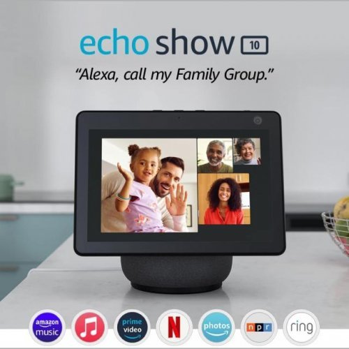 Преносими тонколони > Amazon Echo Show 10 (Gen 3) AMAZON-ECHO-SHOW10-BK (снимка 6)