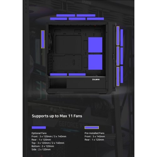 Компютърна кутия Zalman ZM-Z10 (снимка 13)