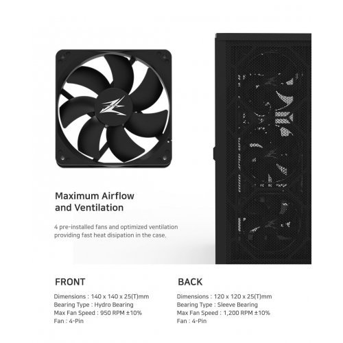 Компютърна кутия Zalman ZM-Z10 (снимка 14)