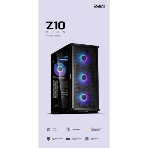Компютърна кутия Zalman ZM-Z10-PLUS (снимка 2)