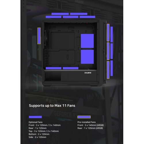 Компютърна кутия Zalman ZM-Z10-PLUS (снимка 12)