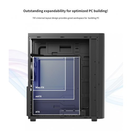 Компютърна кутия Zalman ZM-T8 (снимка 7)