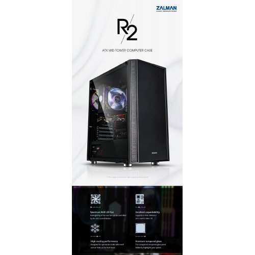 Компютърна кутия Zalman ZM-R2-BLACK (снимка 7)